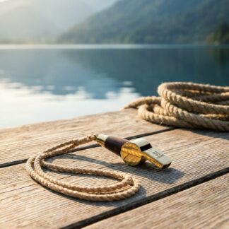 Marine Whistle with Lanyard