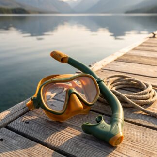 Snorkel Set Adult Dry-Top, S1 Goodies